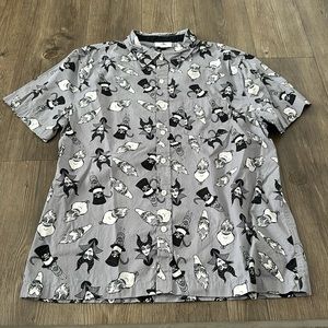 Disney Villains Button Down Shirt